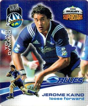 2008 Bluebird Foods Rugby Superstars #5 Jerome Kaino Front